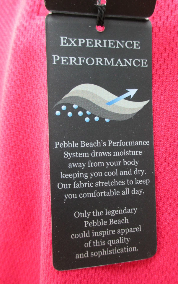 Men's Pebble Beach Pullover Golf Jumper Sweater 1/4 Zip Red S M L XL BNWT  - Image 4 of 4