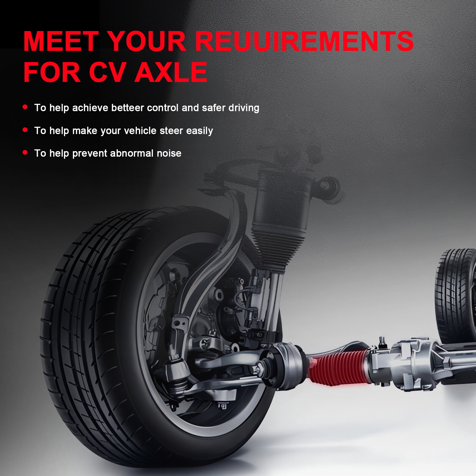 For Honda Civic 2022-2024 Acura Integra 2023-2024 1.5L Front Driver Left CV Axle