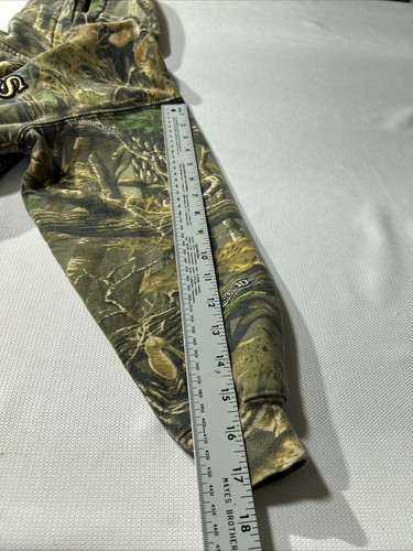 Vintage Cabela’s Hoodie Pullover Seclusion 3D Camo Youth Size Medium - Picture 6 of 9