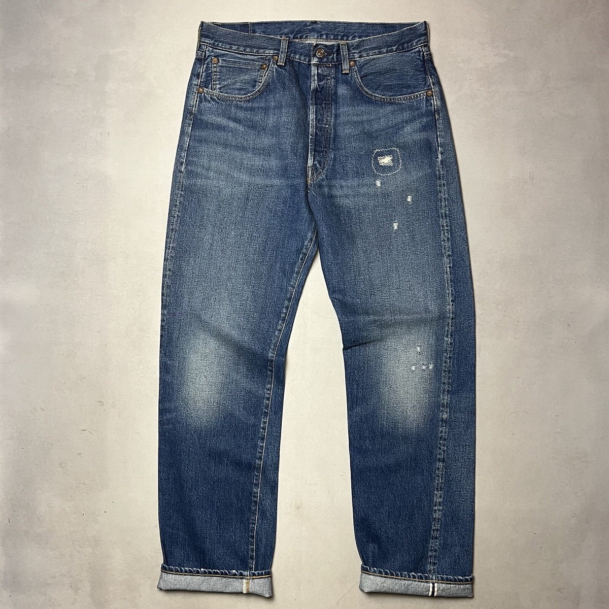 Levis LVC 501 Sample Denim Jeans Selvedge Redlines Big E Levis LVC 501 Sample Denim Jeans Selvedge Redlines Big E