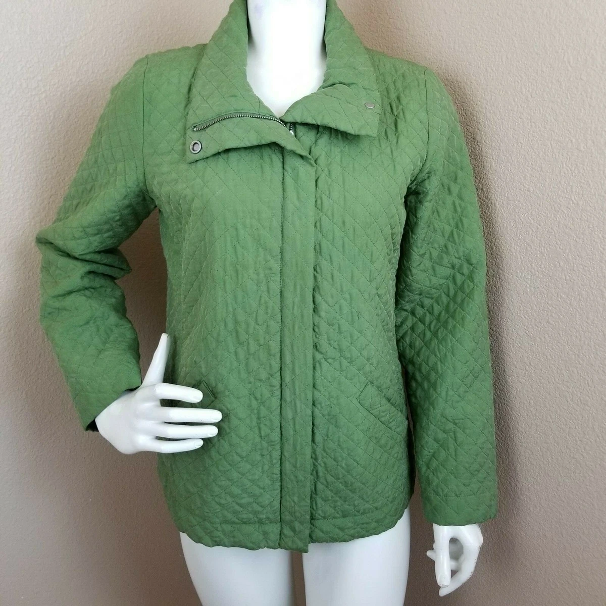 Eileen fisher green best sale jacket