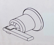Brizo Allaria HL5868-NK Luxe Nickel Wall Mount Bathroom Faucet Handle
