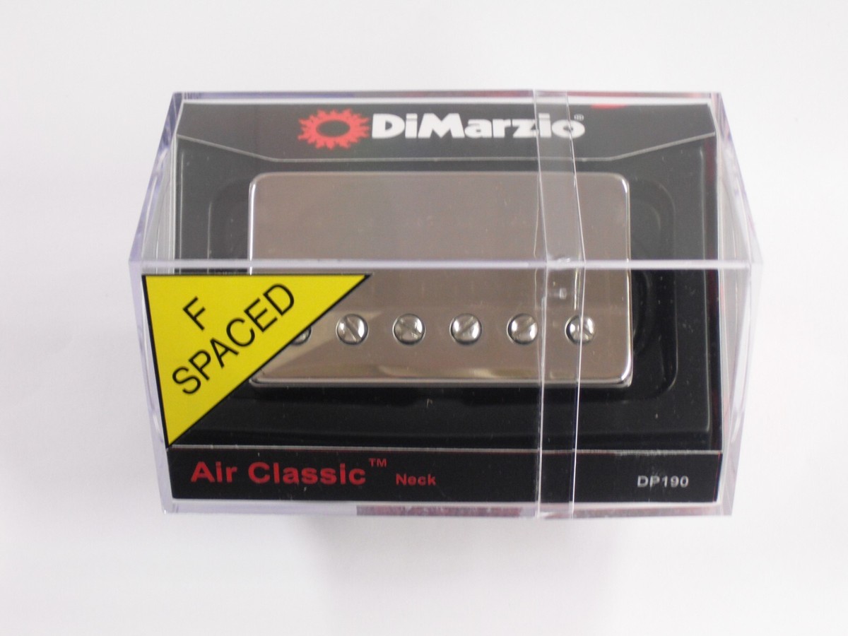 DiMarzio F-spaced Air Classic Neck Humbucker W/Nickel Cover DP 190