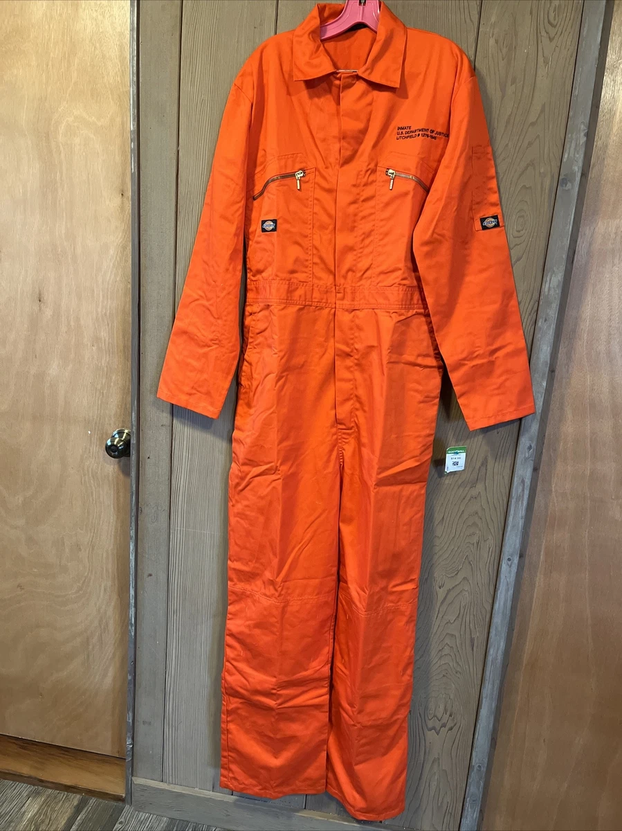 Orange Is The New Black Inmate Coveralls NEW! Dickies Redhawk Large | eBay