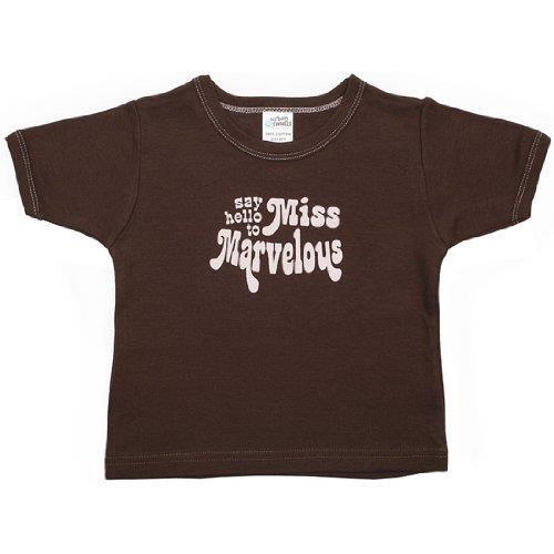 Say Hello to Miss Marvelous Baby Tee Shirt Top 12-18 Months
