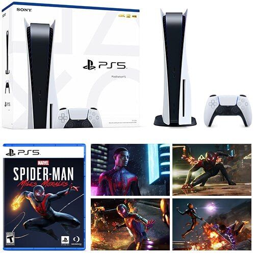 Console PlayStation 5 Edição Física + Jogo Marvel's Spider-Man: Miles  Morales - PS5