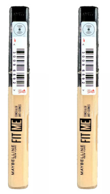 (2 Pack) Maybelline Fit Me! Full Coverage Concealer Blendable Poreless Fair 15