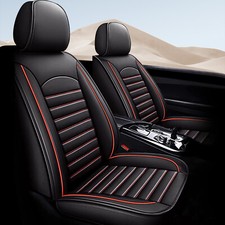 For Honda Civic 2003-2015 Car 5 Sit Seat Covers Pu Leather Front Rear Protector For Honda Civic 2003-2015 Car 5 Sit Seat Covers Pu Leather Front Rear Protector