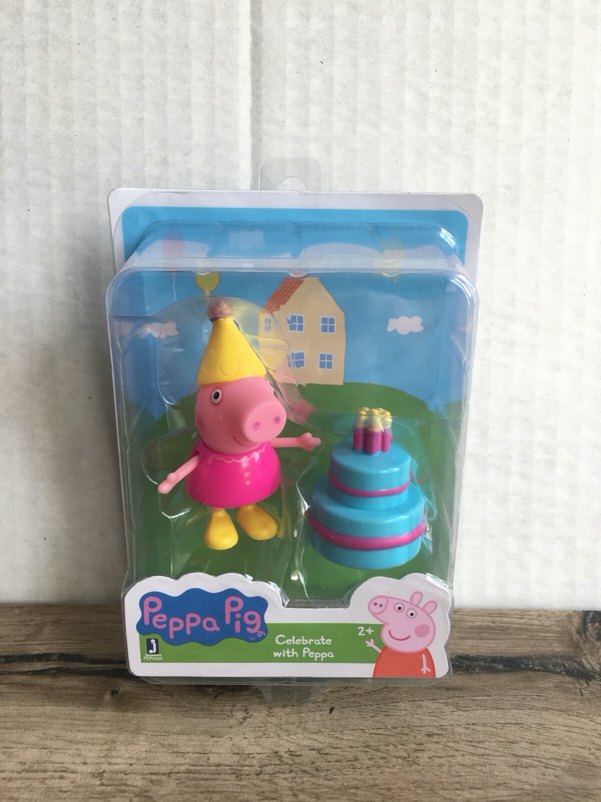 peppa pig birthday cake play doh set
