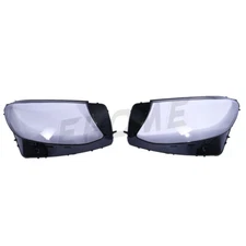 Headlight Lens Cover For 2016-2019 Mercedes Benz W253 GLC300 GLC43 AMG With Glue