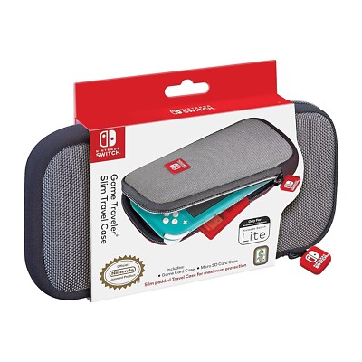 Nintendo Switch Lite Game Traveler Slim Travel Case - Gray