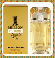 Paco Rabanne 1 Million Cologne Edt 75 Ml For Men/ Brand & Boxed Paco Rabanne 1 Million Cologne Edt 75 Ml For Men/ Brand & Boxed