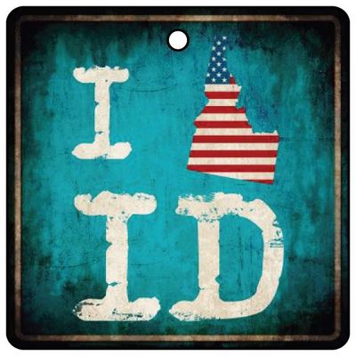 I LOVE IDAHO GEM STATE Auto Lufterfrischer / Duftaufhanger