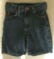 Boy's Rocawear Size 24M Blue Denim Casual Shorts w/ Pockets 19" x 4" SL