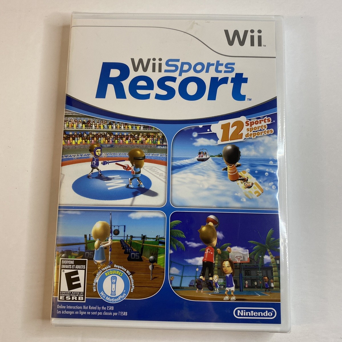 Wii Sports Resort Big Box (Nintendo, 2009) Open Box w/ 2
