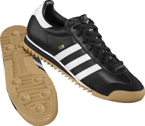 Adidas Originals Rom Blacks / White Trainers BRAND NEW BOXED
