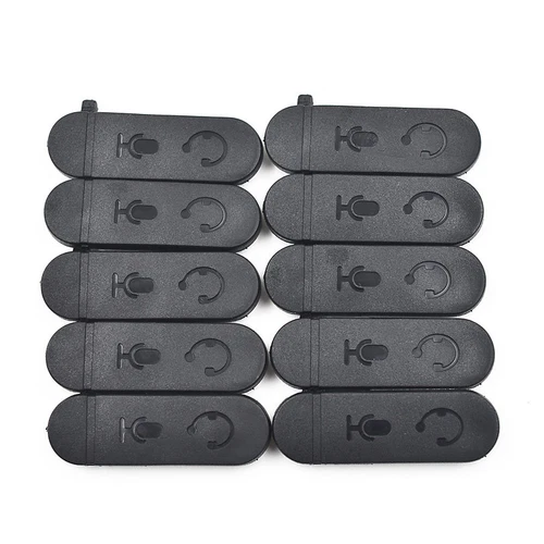 10x Cubierta antipolvo conector de audio para auricular Motorola CP200D DEP450 DP1400 XiR P3688 - Imagen 2 de 4