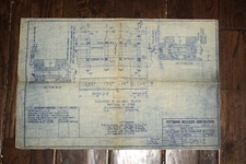Pettibone Mulliken Corporation C & W.I. RR Heel Joint Blue Print