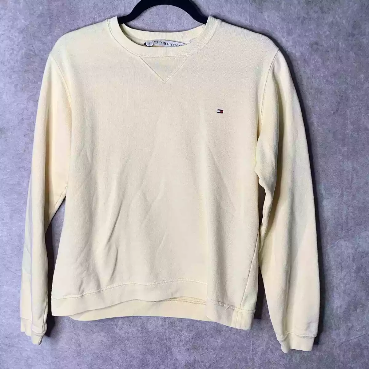 White tommy hilfiger sweatshirt womens cheap