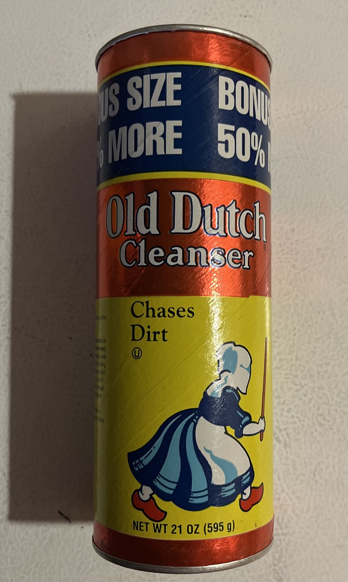 Vintage 1980s Old Dutch Cleanser Bleach Powdered 21 Oz. Unopened