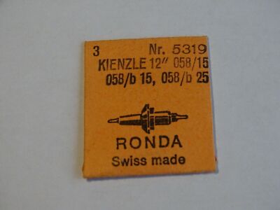 HORLOGERIE POUR MONTRE KIENZLE 12'' 058/15  058/B15  058/B25 UN AXE DE BALANCIER