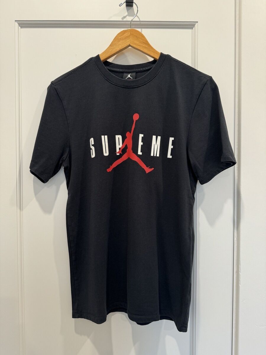 RARE Supreme FW15 Jordan Tee Shirt Jumpman Logo Sz Small in RARE Supreme FW15 Jordan Tee Shirt Jumpman Logo Sz Small in