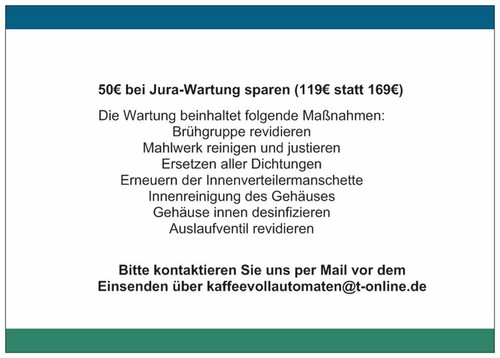 JURA GIGA X8c (EA) Alu 2. Generation (15388) Festwasser 💫 25 Monate Gewähr. - Afbeelding 4 van 4