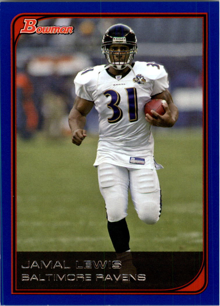 2006 Bowman Football Blue Parallel Singles xxx/500 - You Choose