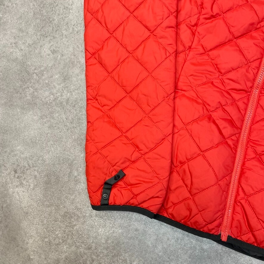 The North Face Puffer Jacket Womens Full Zip Lightweight Liner Coat, Red Small image 6