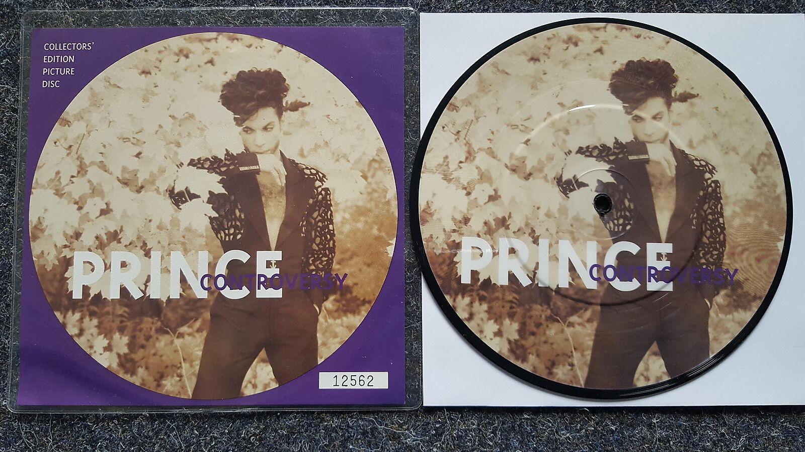7"" Single Vinyl Prince - Controversy PICTURE DISC