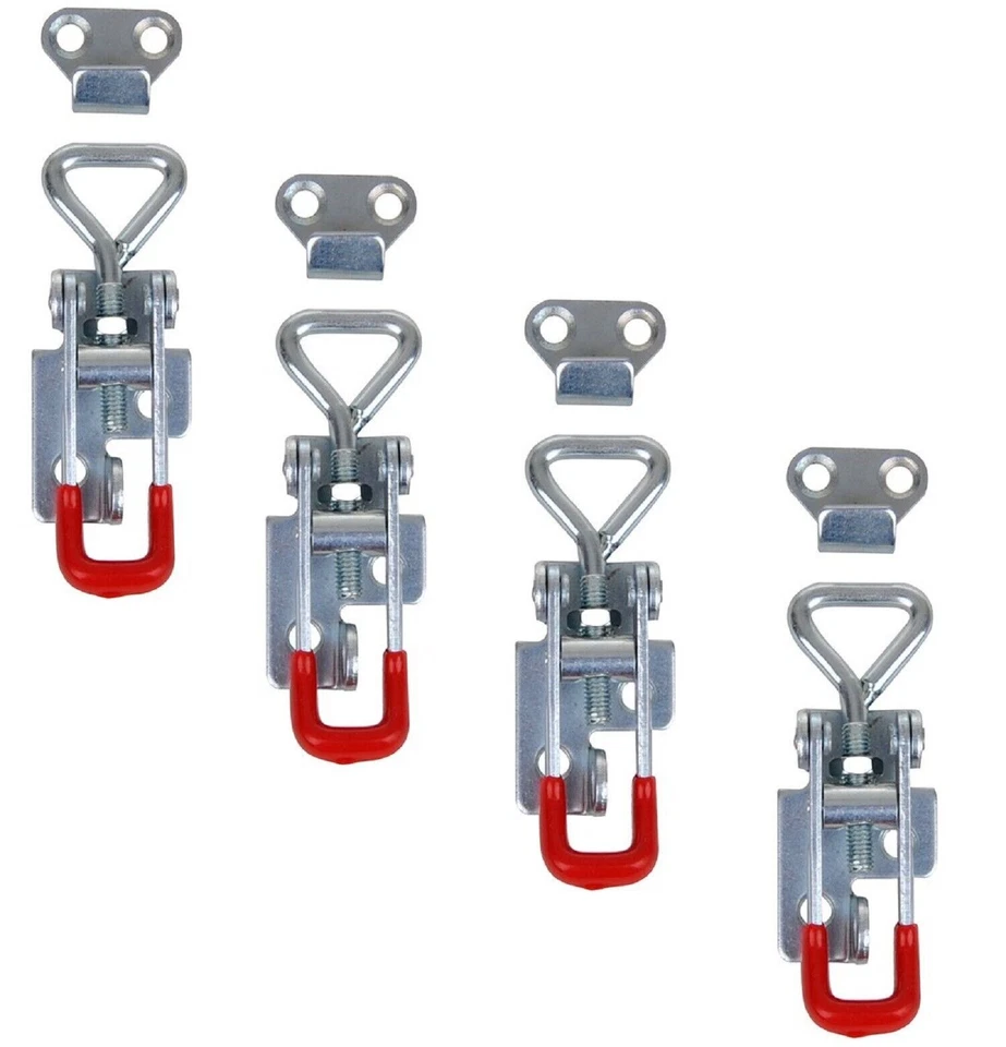 8er Set Spannverschluss 70-81mm + Halter Exzenterverschluss Anhänger Verschluss - Bild 3 von 4