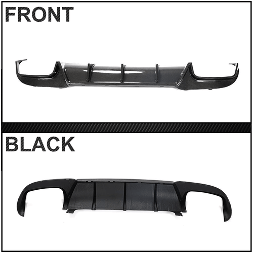 For Mercedes Benz E Class W212 E63 AMG 2013-16 REAL Carbon Rear Bumper Diffuser - Picture 11 of 12