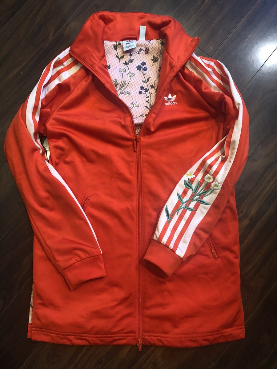Adidas Originals Limited Edition Embroidered Floral Track Adidas Originals Limited Edition Embroidered Floral Track