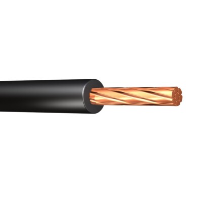 400' 8 AWG Cathodic Protection Cable Black HMW-PE Insulation Wire 600V