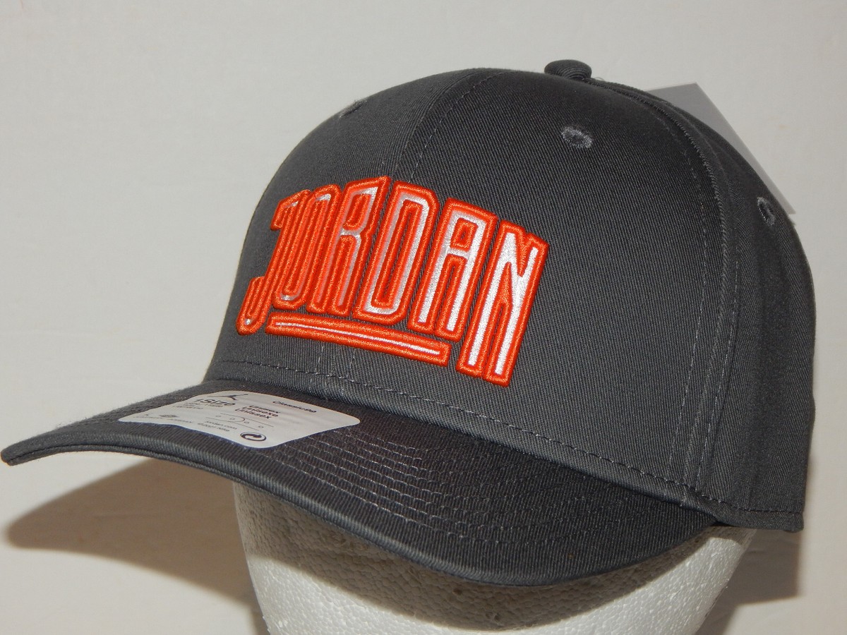 Nike Air Jordan DNA Classic 99 Cap / Hat DJ6122-068 Adjustable Grey Jumpman
