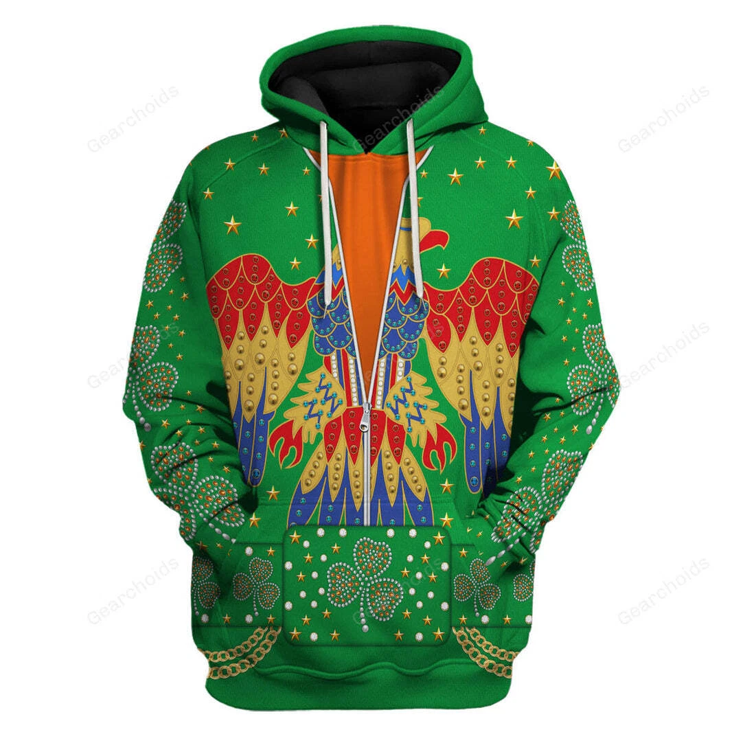 Elvis Presley EAGLE Costume Cosplay 3D Hoodie