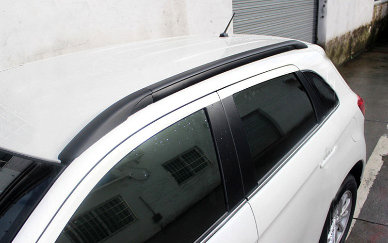 Aluminium Bars - Roof Rack- Rail Bars 4 x Thule 598 Bike Carrier Mitsubishi ASX 2010-