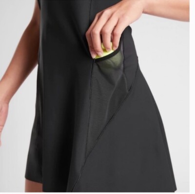 athleta black tennis dress OW Collection | Kendra Mini Dress