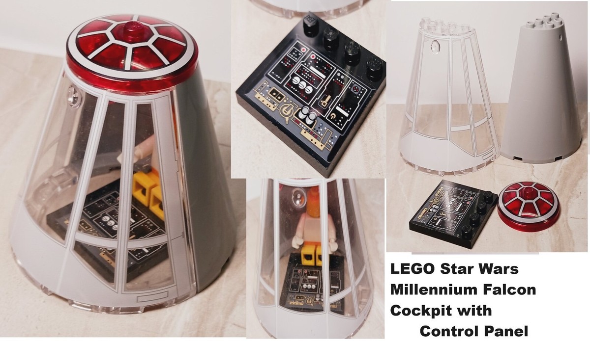 ミチコ LEGO Star Wars Cockpit Millennium Falcon Control Panel Cone with