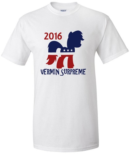 Vermin Supreme President 2016 jersey T 