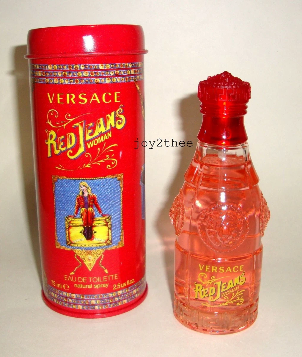 Versace RED JEANS Women Perfume Edt 75ml / 2.5 fl oz Spray Nib | eBay