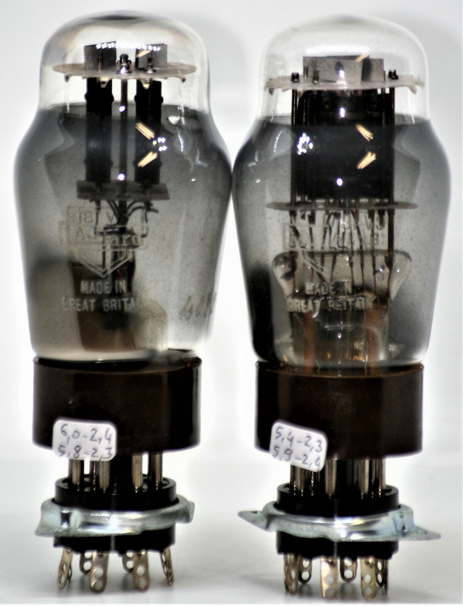 cv181 tube mullard preamp tubes ecc32 brown base 6sn7 b65 cv1988