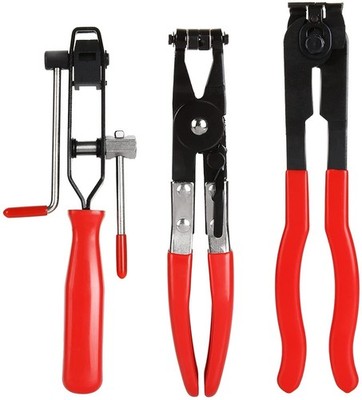 WHDZ 3pcs CV Joint Boot Clamp Pliers Fuel Line Set With Hose Clamp... 