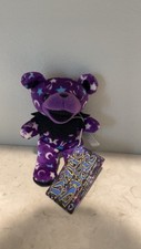 Grateful Dead Bean Bear Collectibles Dark Star Liquid Blue 7" Plush