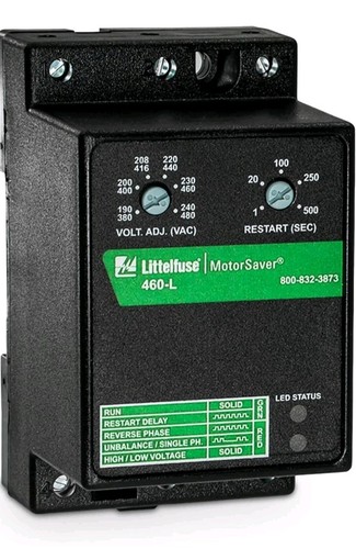 Littelfuse 460-L Voltage Monitor 3-Phase 190-480VAC - Picture 2 of 4