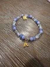 Disney X Little Words Project Blue Beads Gold...