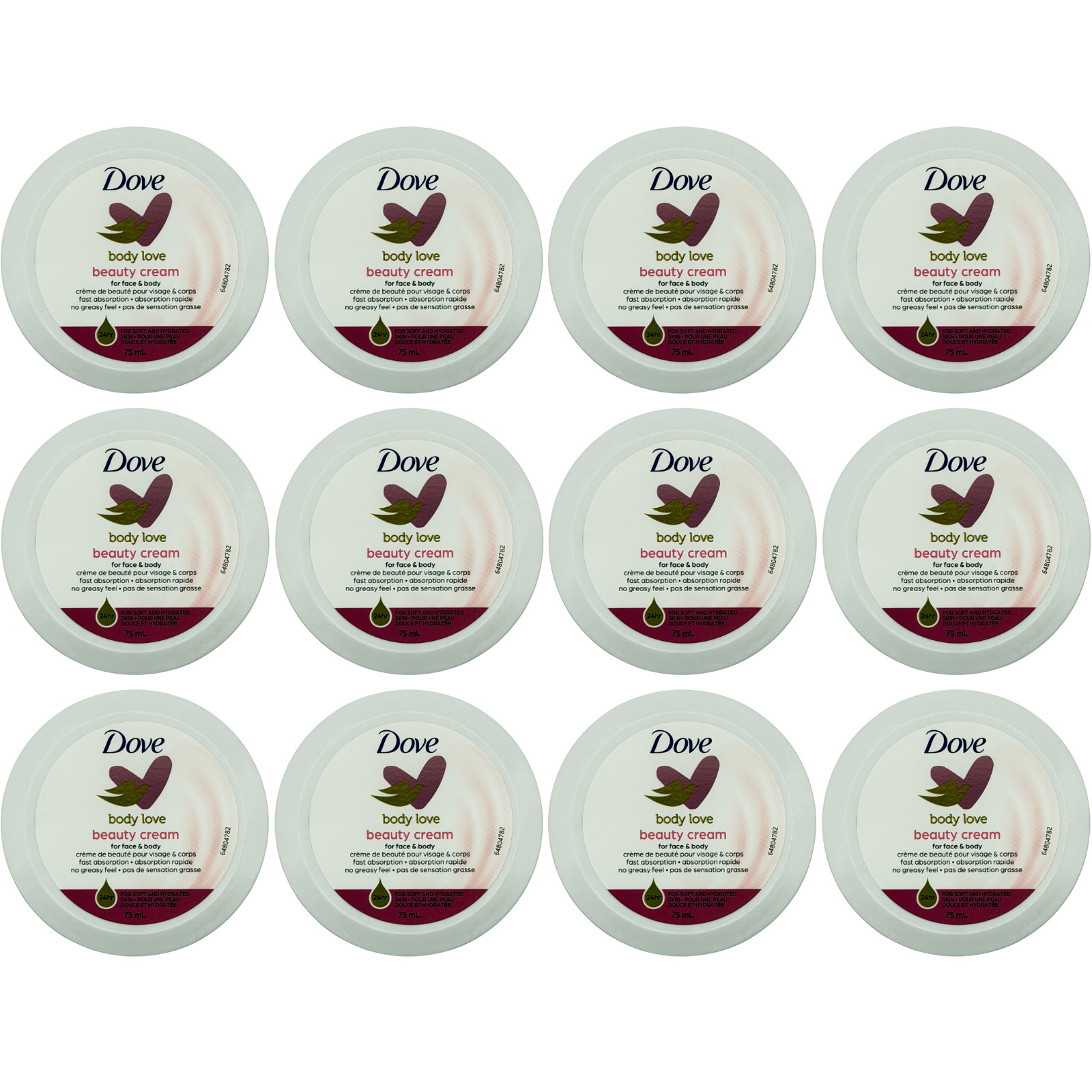 Dove - Body Care Nourishing Beauty Cream - 75 ml x 6 - Image 16