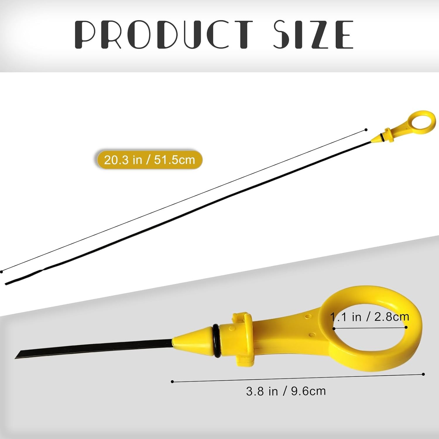 Engine Oil Dipstick 06H115611E for Audi A3 A4 A5 A6 Q3 Q5 TT 2.0L Engine