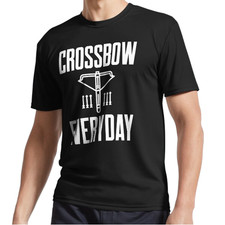 New Crossbow Everyday Archery Gift Active Logo T-Shirt Funny Size S to 5XL