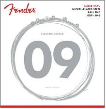 Fender Super 250LR Nickel-Plated Steel Electric Guitar Strings - LIGHT/REG 9-46